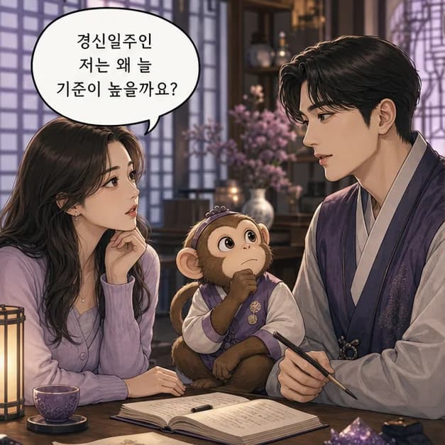 경신일주 1컷: 경신일주는 복잡한 상황에서 기준을 세우고 결단하는 힘과 변화를 읽고 빠르게 대안을 찾는 힘이 눈에 띄어요.