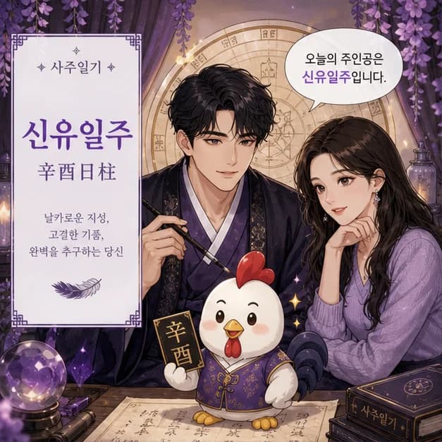 경신일주 5컷: 아래 申은 내가 일상을 보내고 마음이 반응하는 자리예요.