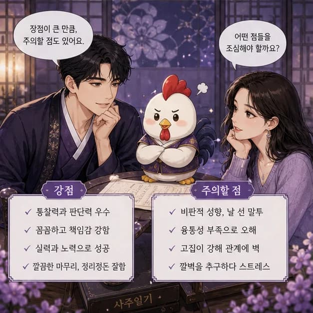 경신일주 7컷: 申 안의 庚 비견 · 壬 식신 · 戊 편인. 중심은 비견, 내 속도와 기준을 지키는 힘이에요.