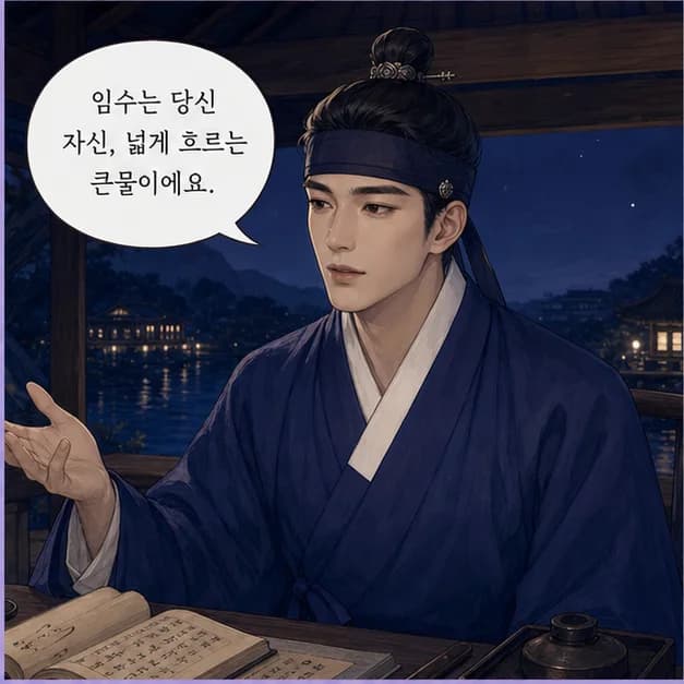 임자일주 2컷: 일주는 성격 전부가 아니라, 일이 생길 때 먼저 보이는 중심 반응이에요.