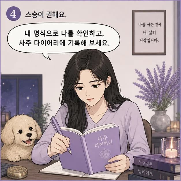 임술일주 12컷: 내 8자를 보고 좋았던 날과 힘들었던 날을 기록해보세요. 흐름이 더 선명해져요.