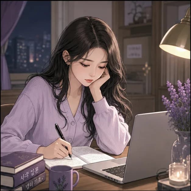 정유일주 10컷: 다만 마음속 열기를 혼자 품고 쉽게 지치는 패턴이 강해지는 때엔 지칠 수 있어요. 완벽 대신 지금 충분한 기준을 먼저 정하기부터 해보세요.