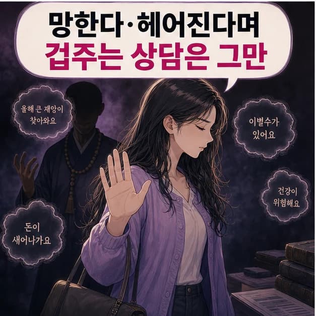 사주 3명, 30만원 써도 답이 달랐다면 3컷