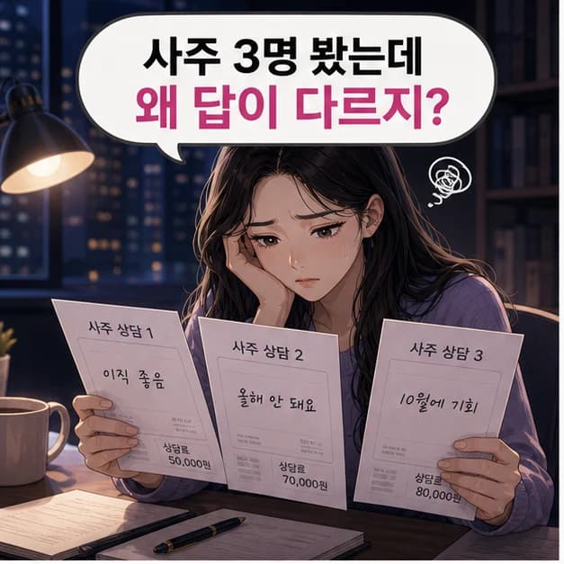 사주일기 이탈 방지 웹툰 1