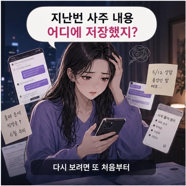내 기록 대시보드에서 흐름을 확인하는 장면