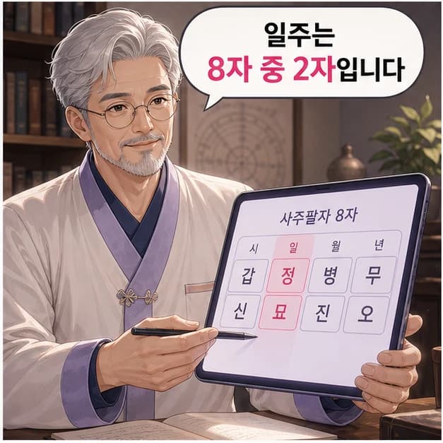 을사일주 연예인 비교 웹툰 5컷
