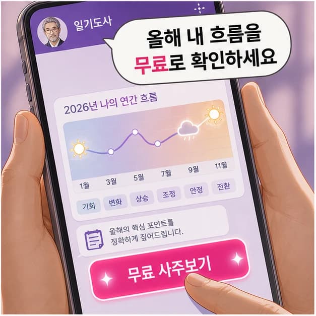 올해 왜 유독 막히거나 잘 풀릴까요? 6컷