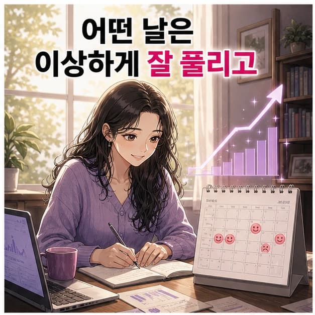 사주는 겁주는 말보다, 기록으로 흐름을 보는 쪽에 가깝습니다 1컷