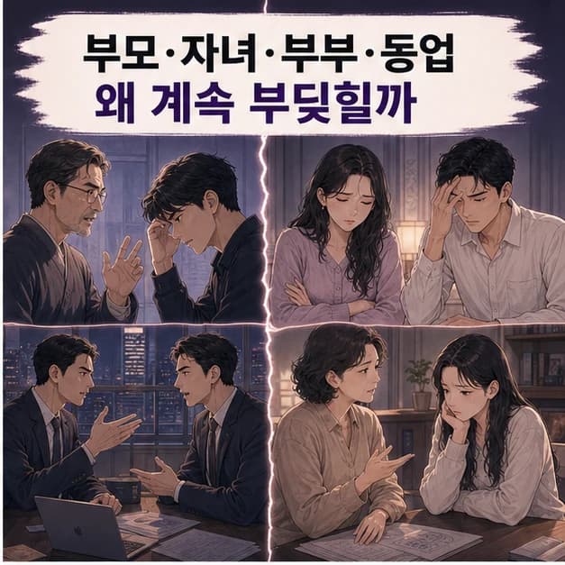 관계는 두 사람을 같이 봐야 이유가 보입니다 4컷