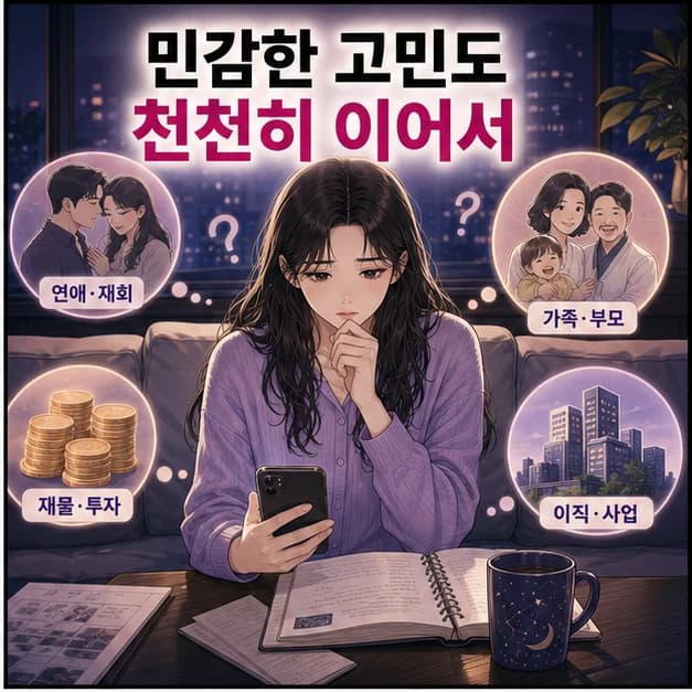 그 사람 마음, 연락 타이밍을 혼자 앓지 않게 4컷